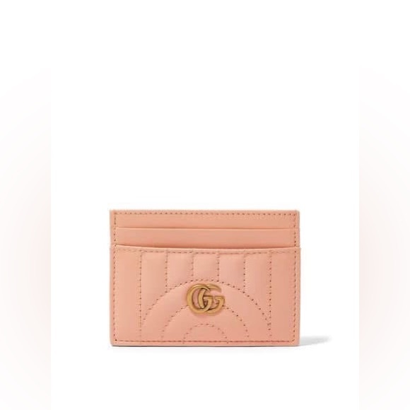 GG Marmont Matelassé Card Case